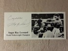 SUGAR RAY LEONARD 11X14 VERY RARE SIGNED AUTOGRAPH PICTURE PHOTO CLEAN  — photo 1