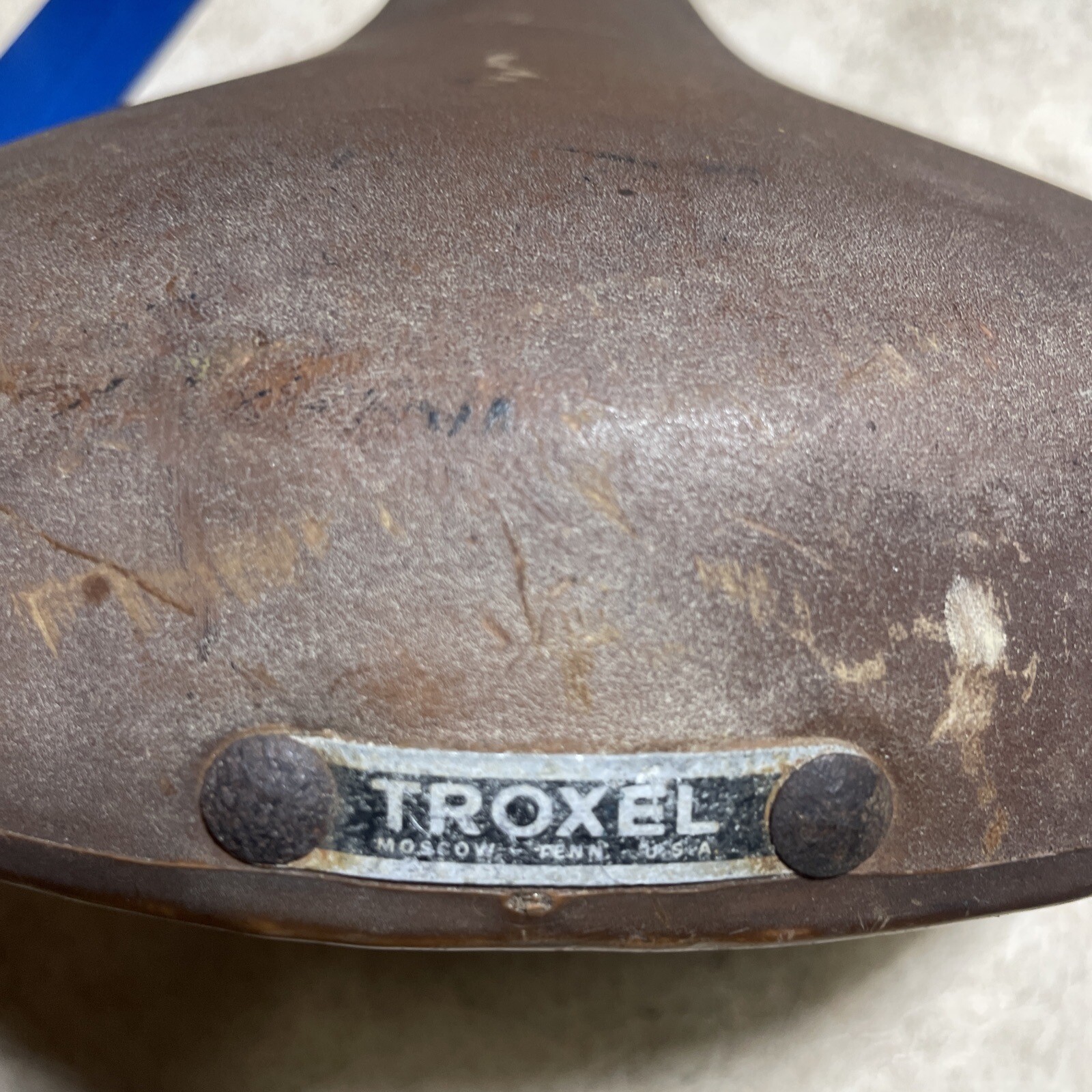 Troxel (Moscow, Tenn) Bike Bicycle Seat Saddle / Vintage Replacement