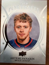 18-19 UD Series 1 UD Portraits #P-21 Artemi Panarin