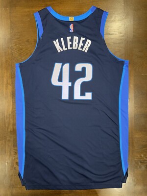 Maxi Kleber Game Worn Dallas Mavericks Earned Edition Jersey