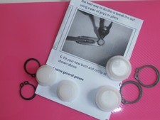 Fit BUICK Tergicristallo Linkage Set 4 boccole in plastica (adatto a Linkrods + Guida originali)