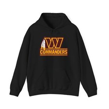 Washington Commanders Hoodie Sweatshirt, Unisex Football Fan Apparel, Xmas Gift