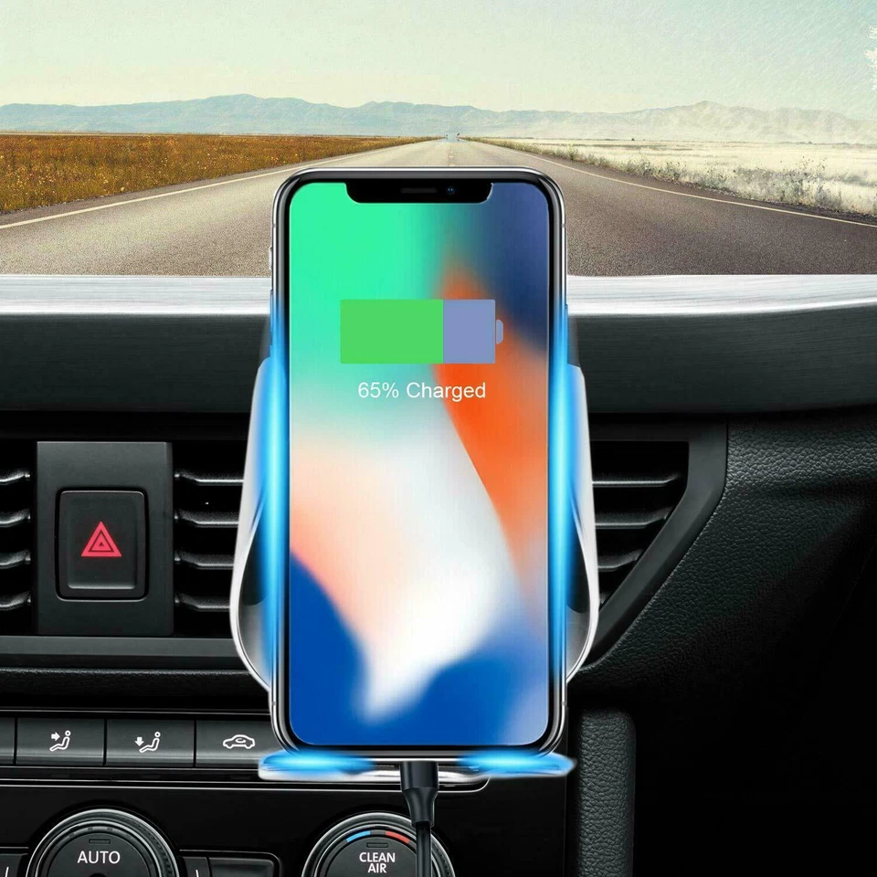 Wireless Charger Power For iPhone Samsung Mobile Phone Devices Fast Charging - Image 4 of 4