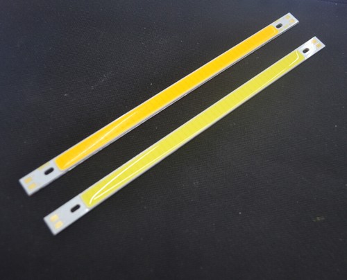 10W 12V 200 X 10mm COB LED Light Strip diode Warm White Red blue Green for Car - Picture 3 of 7