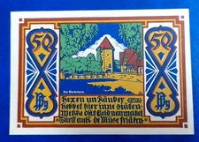 OSNABRÜCK NOTGELD 50 PFENNIG 1921 EMERGENCY MONEY GERMANY BANKNOTE (28146)