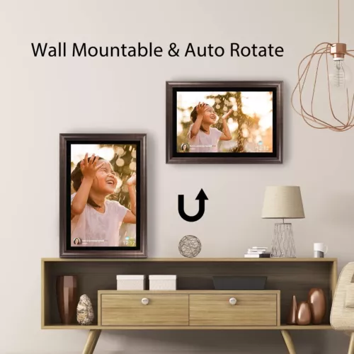 NEW Anmecs 13.3 Inch Large Digital Picture Frame Canupdog WiFi Touch Photo 8GB - Bild 3 von 7