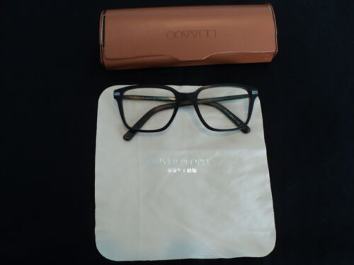 Oliver Peoples Preowned Reading Glasses Frame STONE. With case and cloth. FREE P - Picture 1 of 8