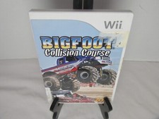 Bigfoot Collision Course Nintendo Wii Game Complete Tested Working Monster Truck