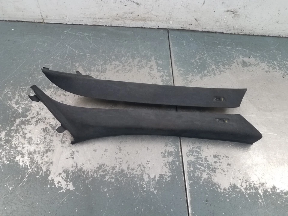 2013 BMW M5 F10 Alcantara A Pillar Trim Panels #3439 A9 - Image 3 of 4