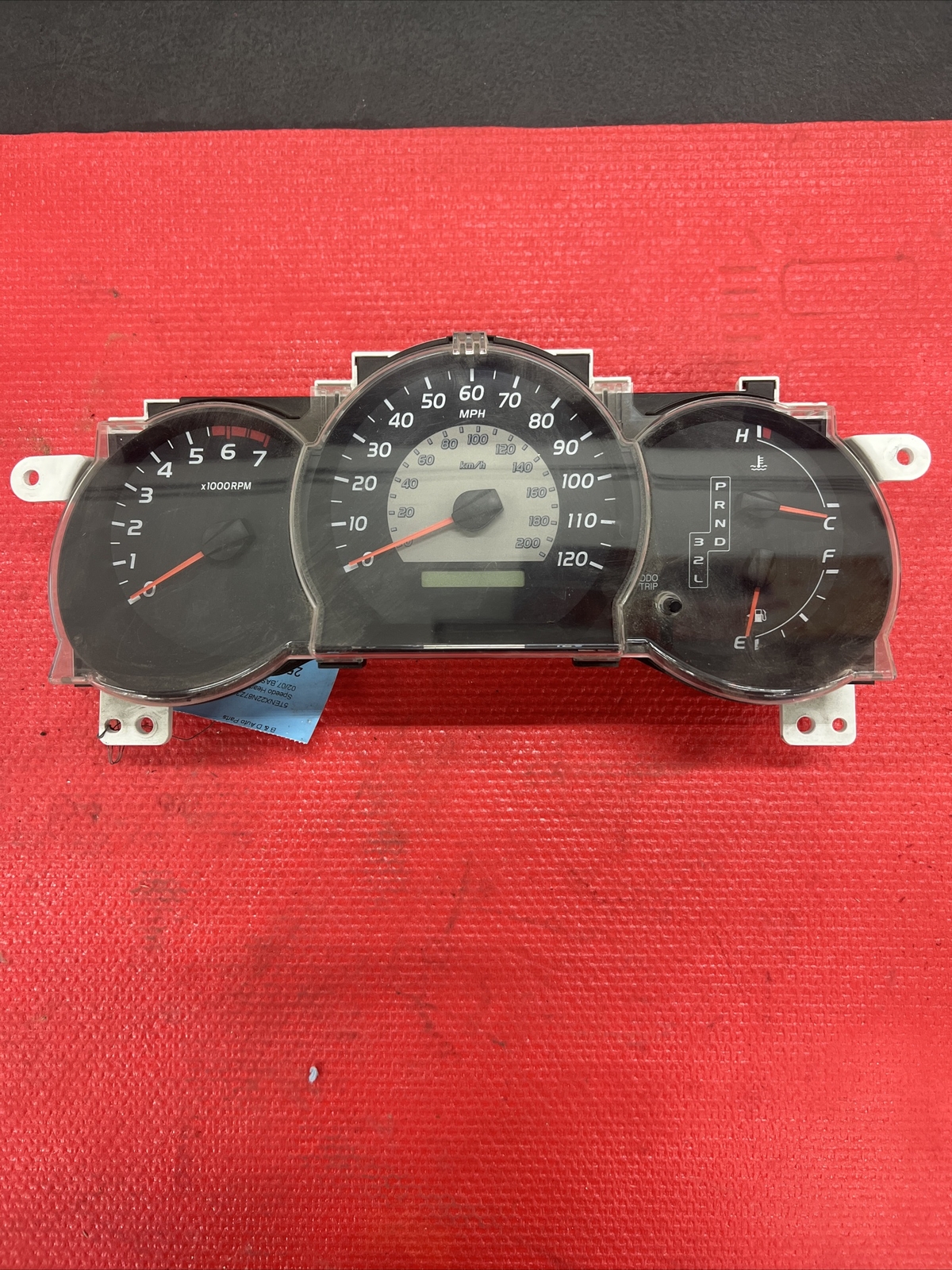 2007 TOYOTA GAUGE CLUSTER SPEEDOMETER 8380004C81 THRU AE C108