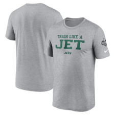 Men's Nike, Heather Gray,New York Jets ,NFL Training Camp Legend shirt