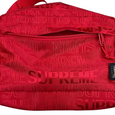 Supreme SS19 Shoulder Messenger Bag Red | eBay