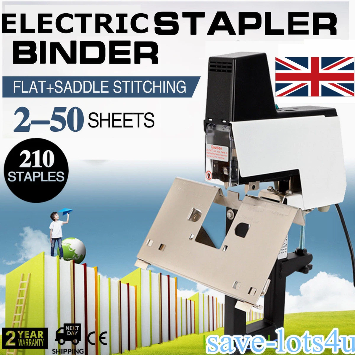 Electric Stapler Rapid 106 Binder Machine Electric Saddle Stapler