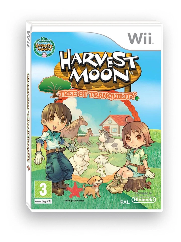 Harvest Moon Tree of Tranquility Nintendo Wii PAL Brand New FACTORY SEALED - Image 2 of 3