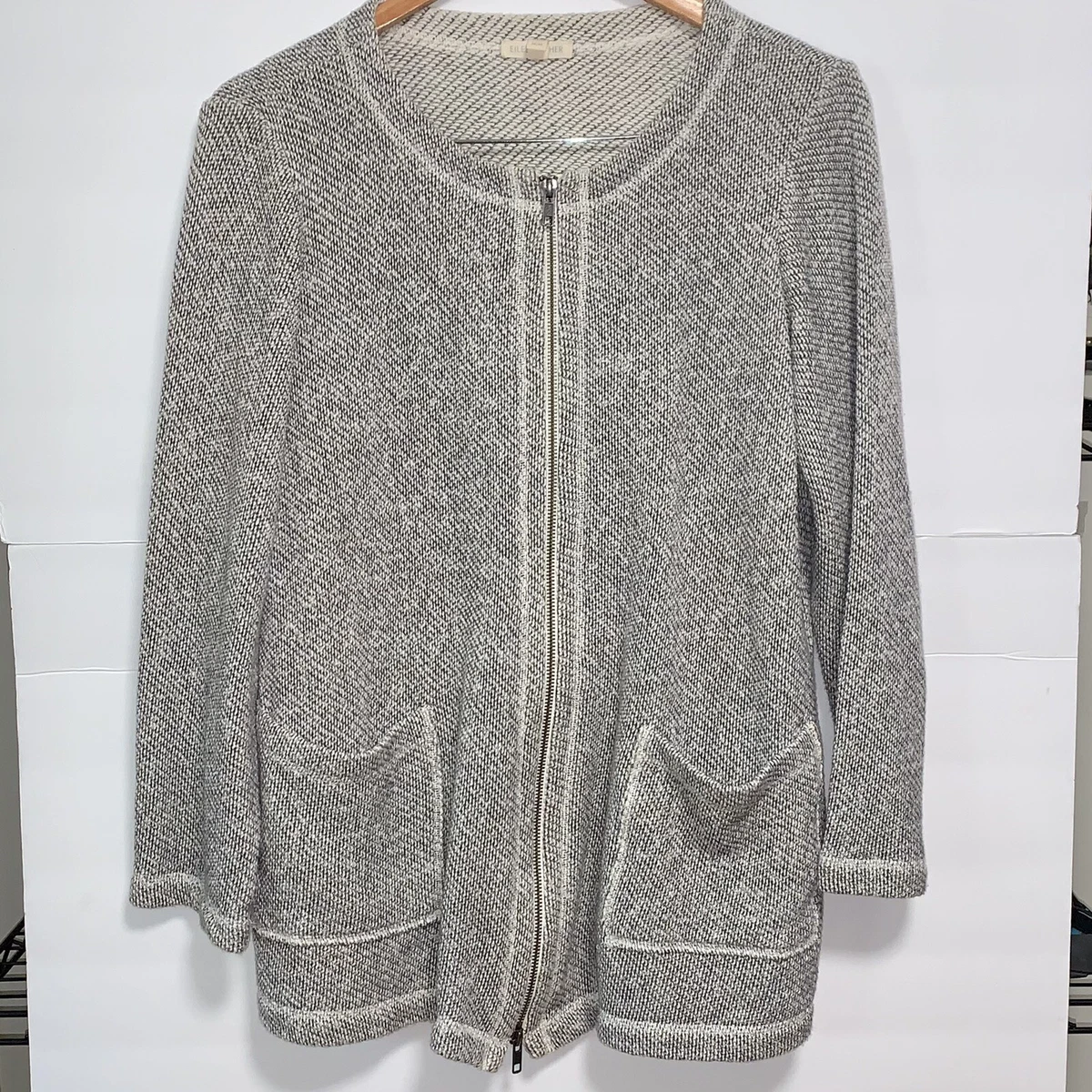 Eileen fisher grey best sale sweater