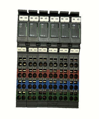 6PC SIX Phoenix Contact IB IL 24 PWR IN-PAC Inline Power Terminal Block 286133