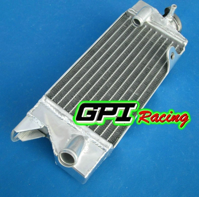 Radiador de aluminio compatible con Kawasaki KX80 KX85 KX100 1998-2013 2010 2012 13 2009 2008 Foto 4 de 4