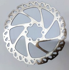 Hayes HB 6 Hole G0209 160mm 1.52mm Thick Min Steel Alloy Disc Brake Rotor SILVER