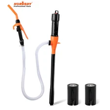 Deluxe Liquid Transfer Siphon Pump Battery Powered Gas Oil Water Fish Tank NEW