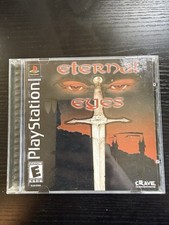 Sony PlayStation 1 PS1 Eternal Eyes Complete Manual CIB Tested