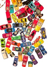 Diecast Toy Cars Mixed Lot - Multi-Color Vehicle - Vintage / about 50 cars