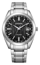 ​CITIZEN CB0261-53E Black Super Titanium Eco-Drive Radio Men's Watch New in Box​