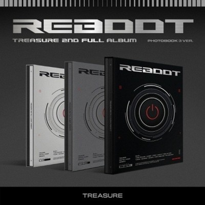 (CD) TREASURE Vol.2 - Reboot (Photobook Ver.) Random 1 Cover + Store Gift Photos