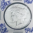 1926 S SILVER PEACE DOLLAR AUTHENTIC HI GRADE U.S. MINT COIN RARE KEY DATE 5969