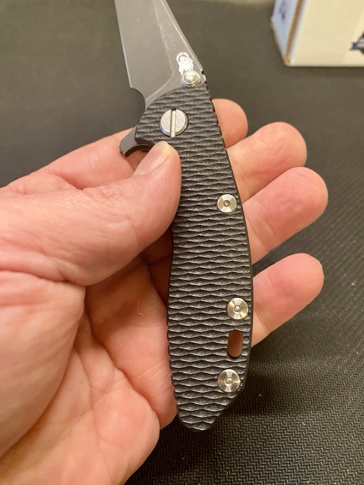 Hinderer XM-18 3.0 Wharncliffe Battle Black TRI-Way CPM20CV BNIB Black G10 - Image 2 of 4