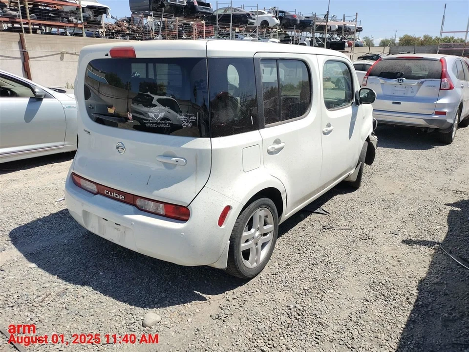 WHT LEFT REAR DOOR ASSEMBLY 2009-2010 NISSAN CUBE - Image 4 of 4