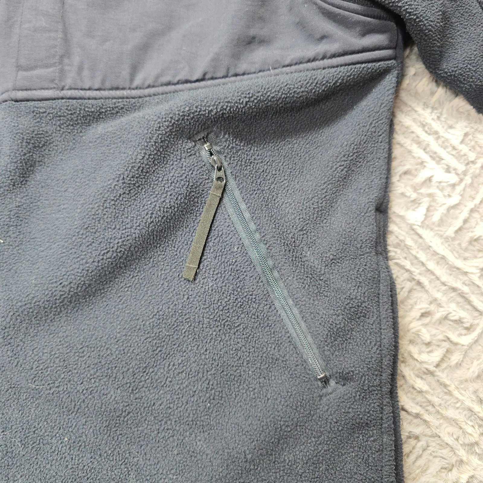 5.11 Tactical Series Fleece Jacket Mens M Navy Blue Full Zip Duty Patrol Uniform - product detail image 4