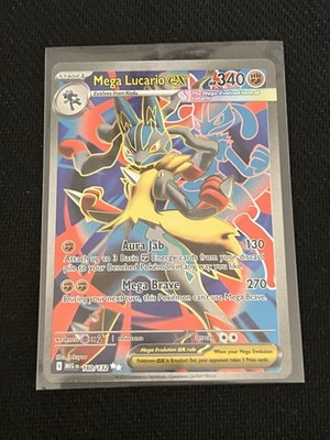 Mega Lucario EX 160/132 Mega Evolution NM