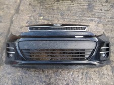 2016 KIA RIO MK3 UB HATCHBACK FRONT BUMPER 86511-1W700 BLACK 2 ISG