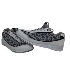 Dexter Cheeta B4262-5 Women's Bowling Shoes White Grey Leopard 9 M