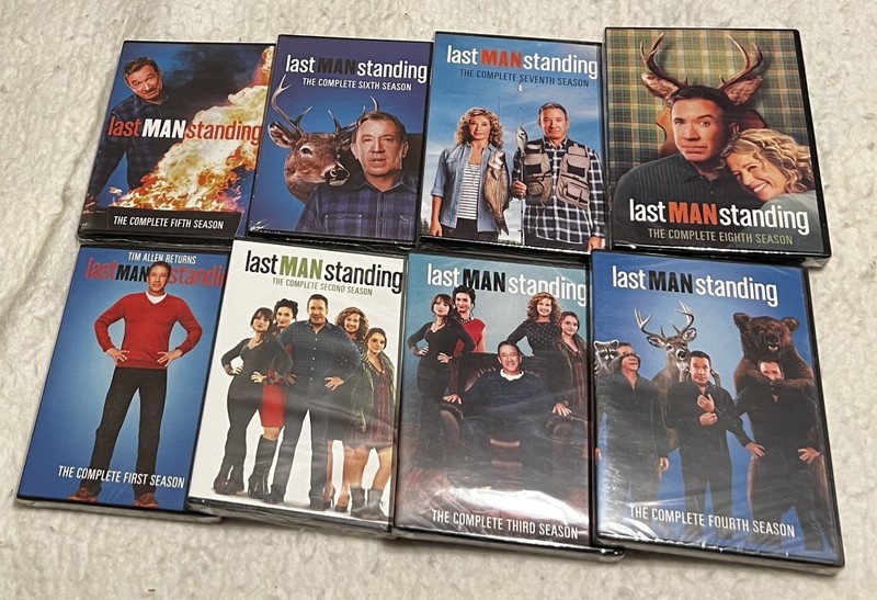Last Man Standing - Season 1-8 DVDs - BRAND NEW FACTORY SEALED