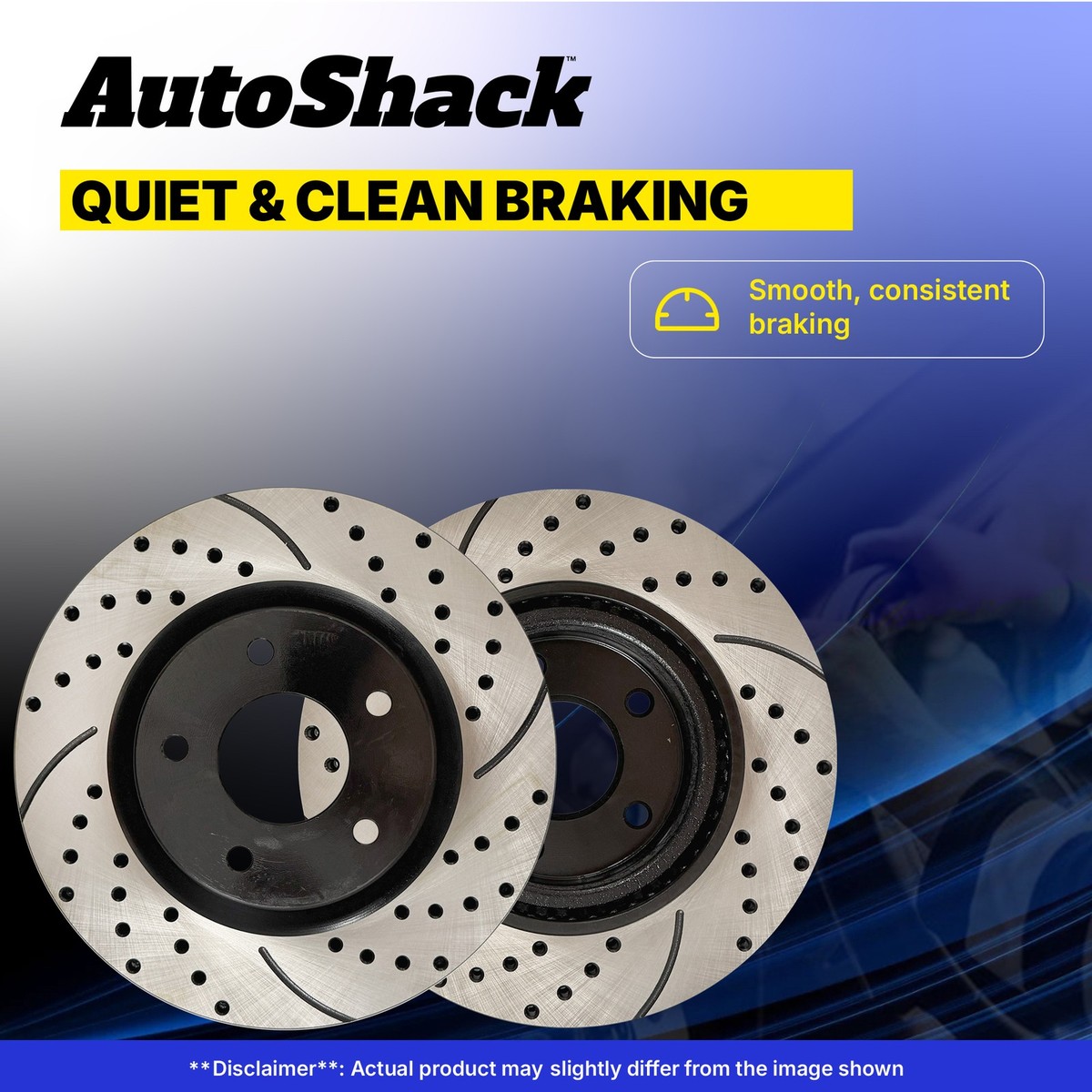 Front Drilled Slotted Brake Rotors for INFINITI Q50 G37 Q60