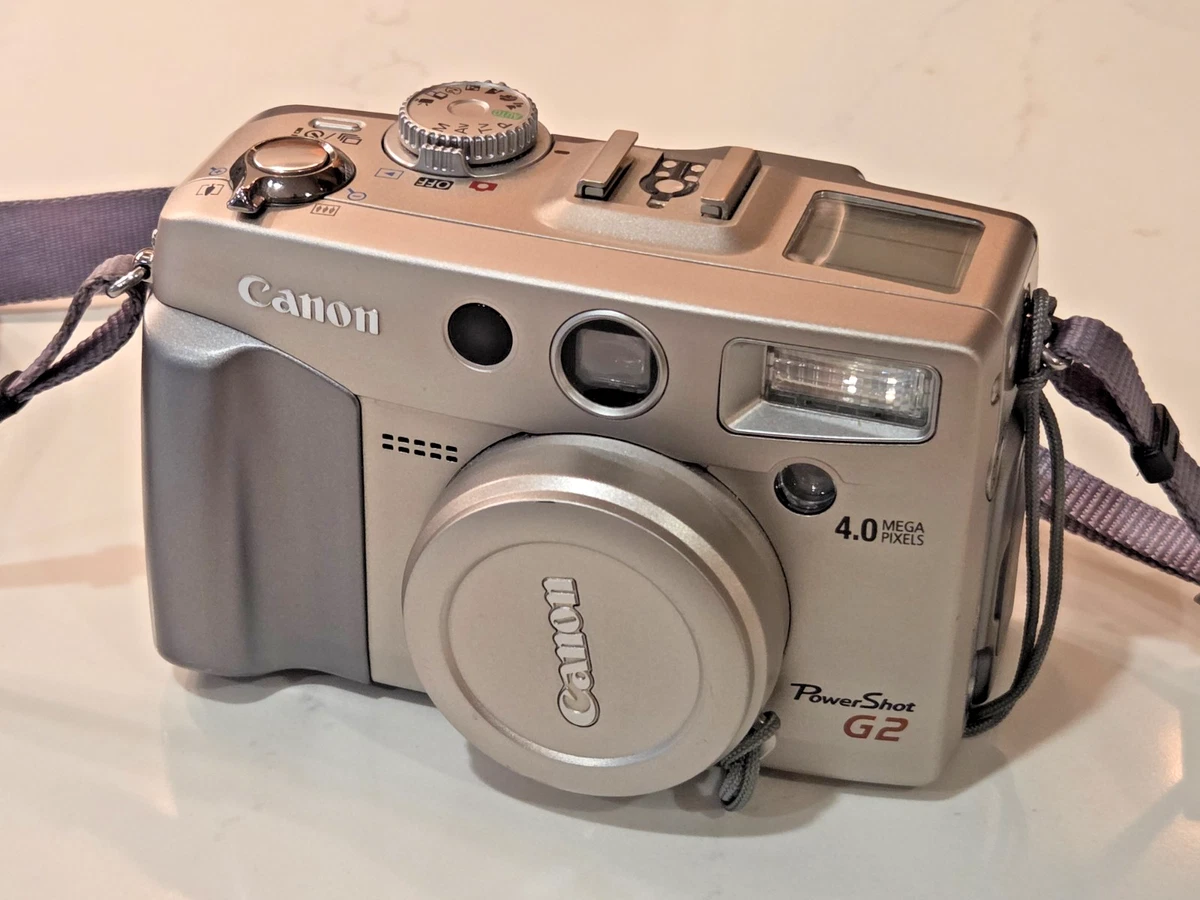 Canon POWERSHOT G2 デジタルカメラ(F162) Canon PowerShot G2の説明書 | しばさんのカメラ・腕時計のブログ