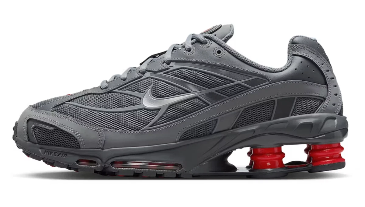 Nike Shox Ride 2 Smoke Grey University Red for Sale | Authenticity