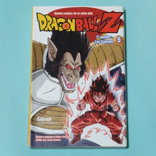 Dragon Ball Z Anime Comics Saiyan Saga Vol 5 Edición Francesa Akira Toriyama