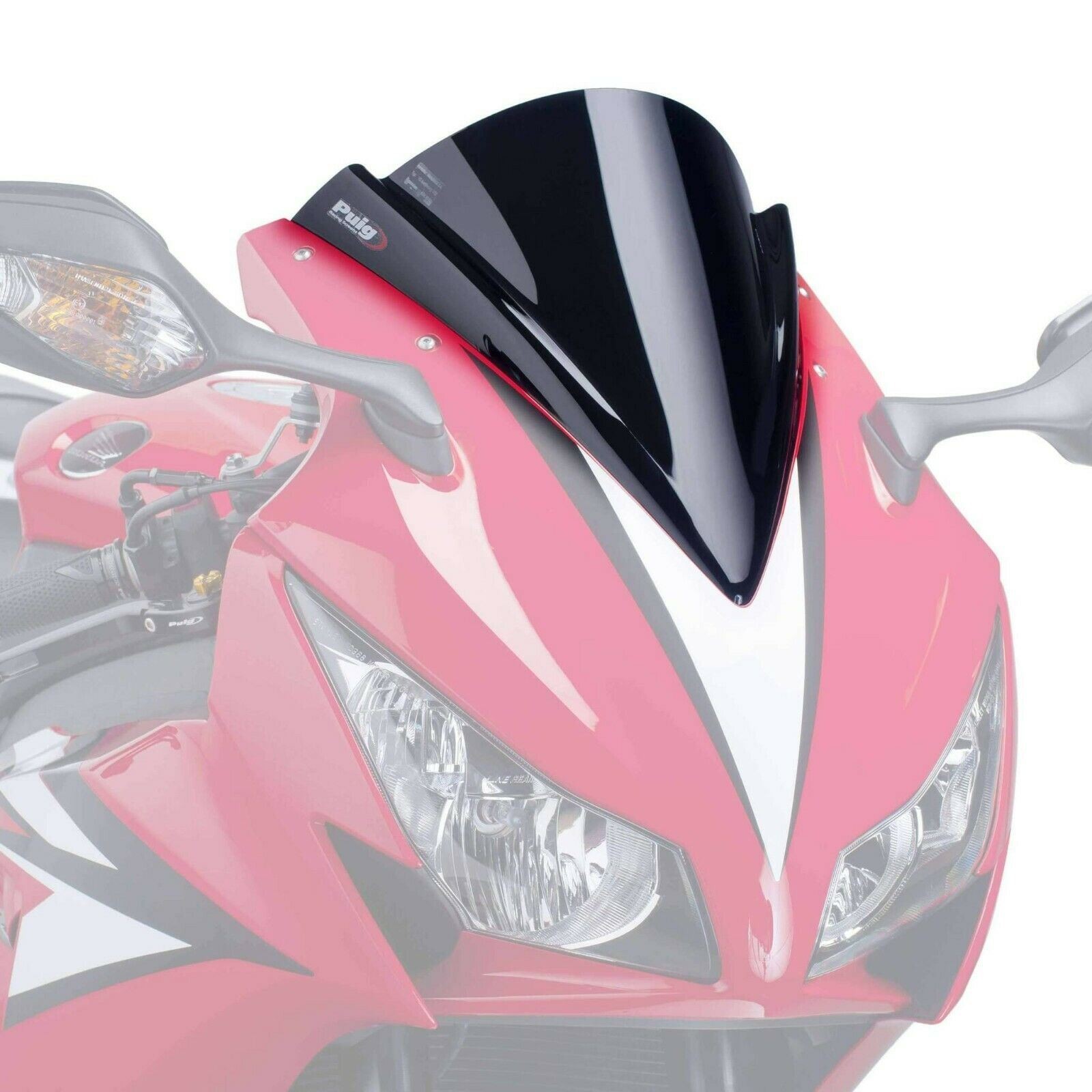 Puig Racing Screen Windshield Deflector Black Honda CBR 1000 RR 2012 - 2016