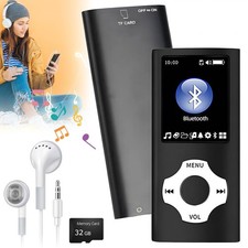 Bluetooth MP3 Player LCD Display HiFi Bass Mu...