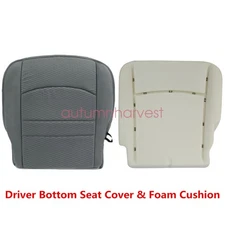 Fits 2013-2018 Dodge Ram 1500 2500 3500 Driver Bottom Seat Cover & Foam Cushion