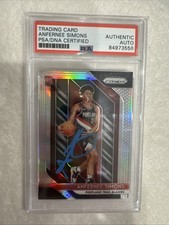 Anfernee Simons Signed 2018-19 Panini Silver Prizm RC Rookie #61 PSA/DNA AUTO