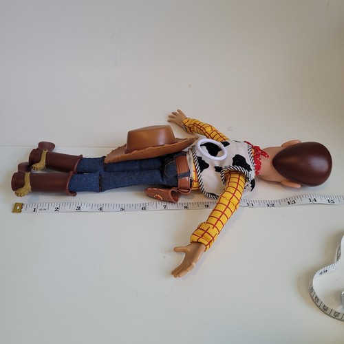 Disney Pixar sprechender Woody Toy Story Sheriff Actionfigur super siehe Beschreibung! - Bild 10 von 24