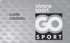 GESCHENKKARTE - ## GO SPORT ## (FRANKREICH) Gift card