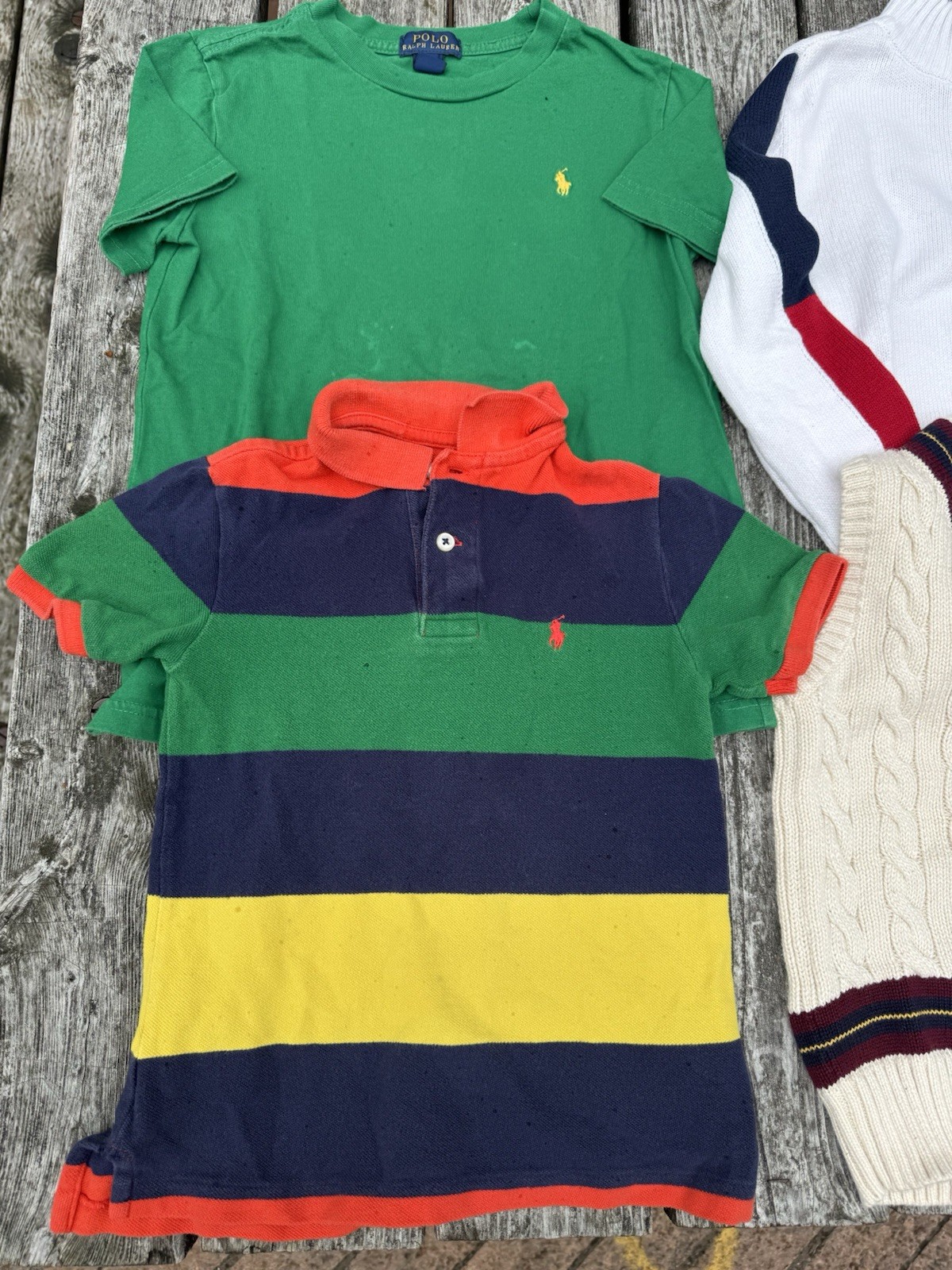 Boys Polo Ralph Lauren & Tommy Hilfiger Bundle Lot Sweater Shirt (4 pieces) image 3