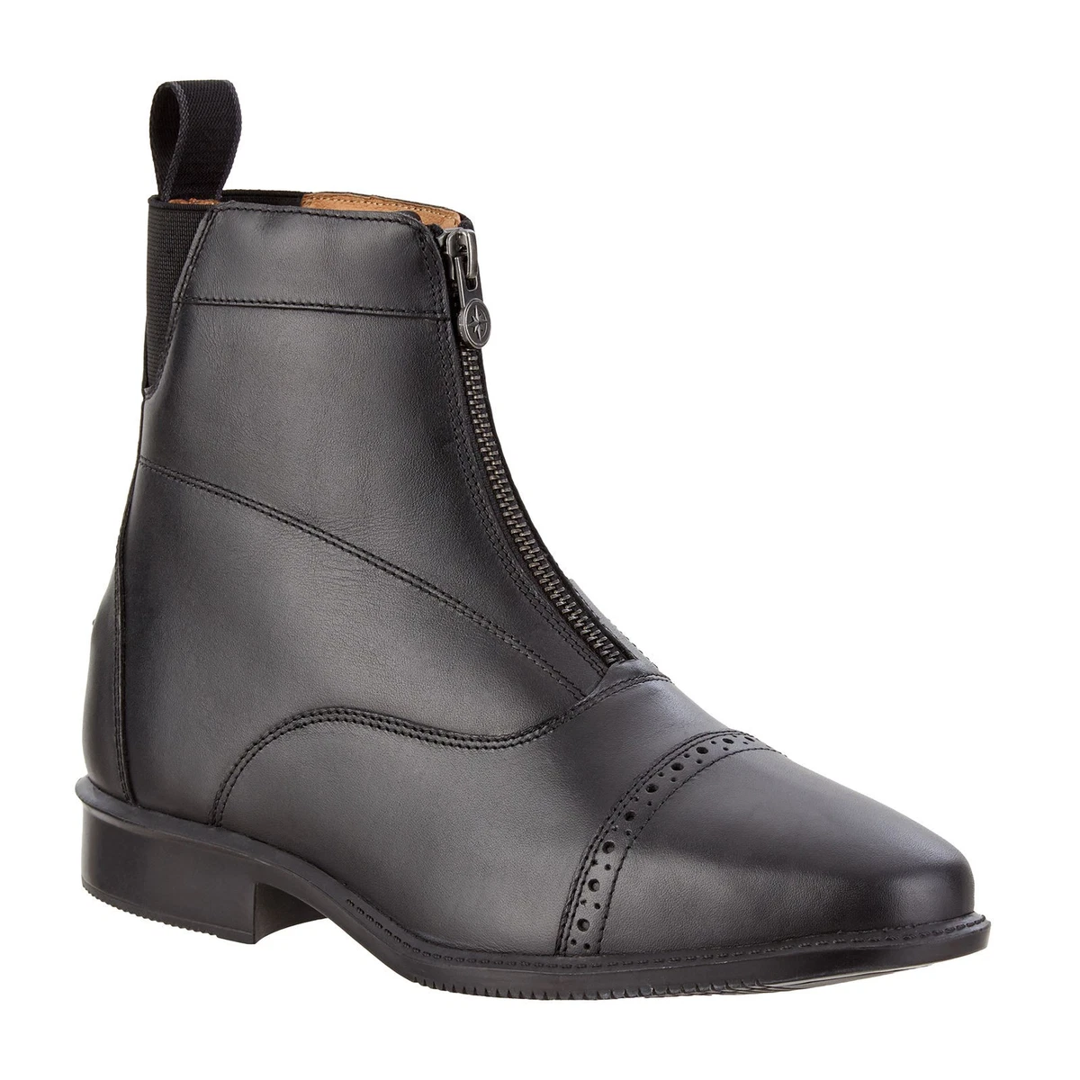 Bottes Paddock équestres Syntovia Dentelle Noires Pour Femme – Saxon – Pointure 9