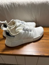 Adidas NMD-R1 Triple White with Japanese writ...