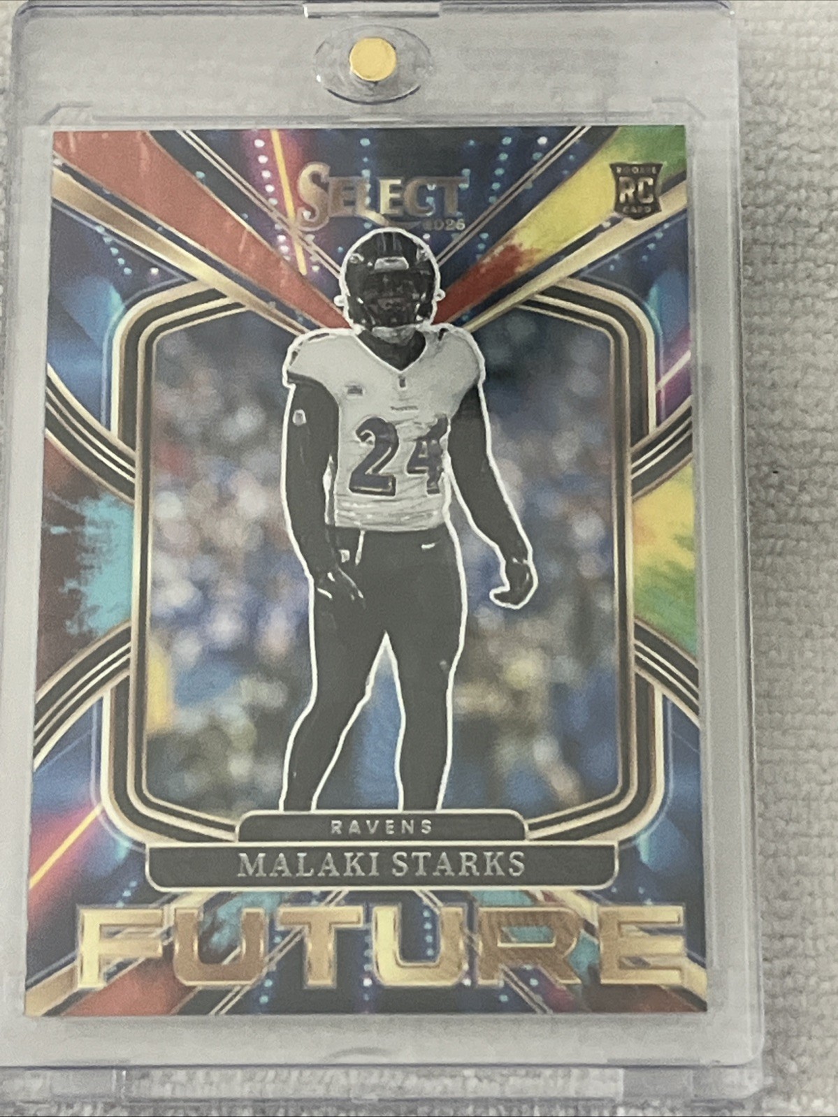 2025 Panini Select - Select Future Malaki Starks #2 (RC) Tye Dye /25 SSP