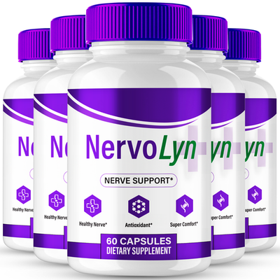 #ad NervoLyn Capsules Official Advanced Nerve Support Supplement 5 Pack $59.95